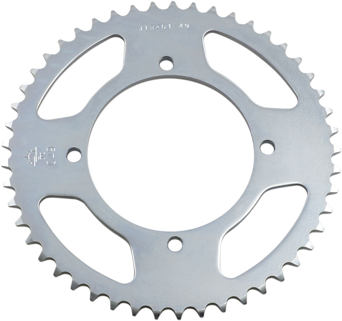 JTR461.49 REAR REPLACEMENT SPROCKET 49 TEETH 420 PITCH NATURAL C49 HIGH CARBON STEEL