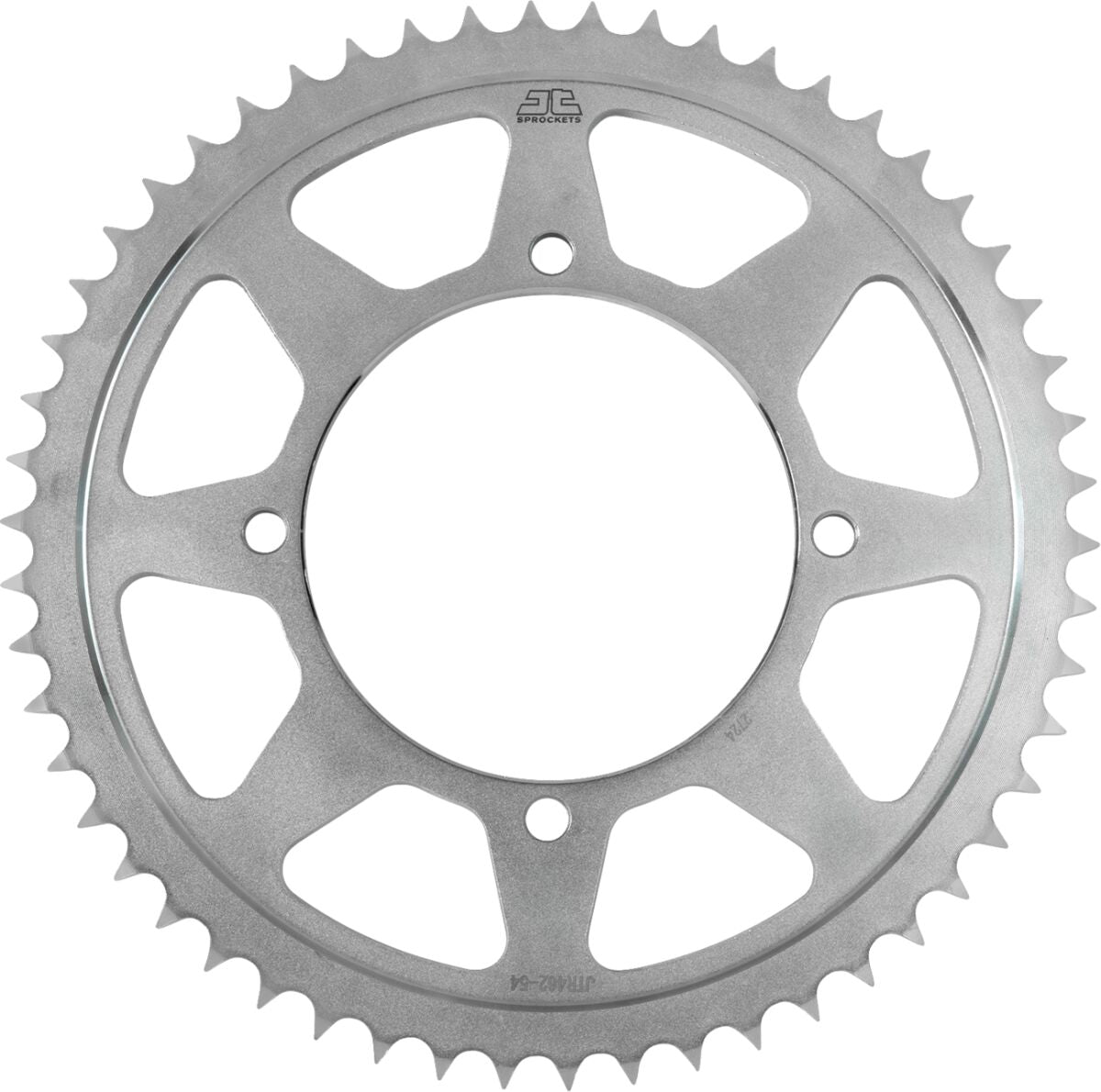 JTR462.54 REAR REPLACEMENT SPROCKET 54 TEETH 428 PITCH NATURAL C49 HIGH CARBON STEEL