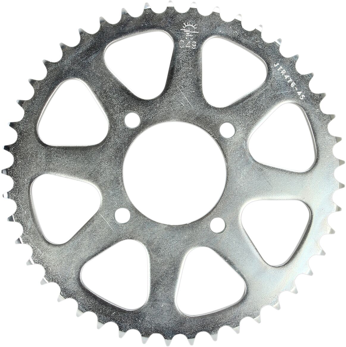 JTR476.45 REAR REPLACEMENT SPROCKET 45 TEETH 530 PITCH NATURAL STEEL