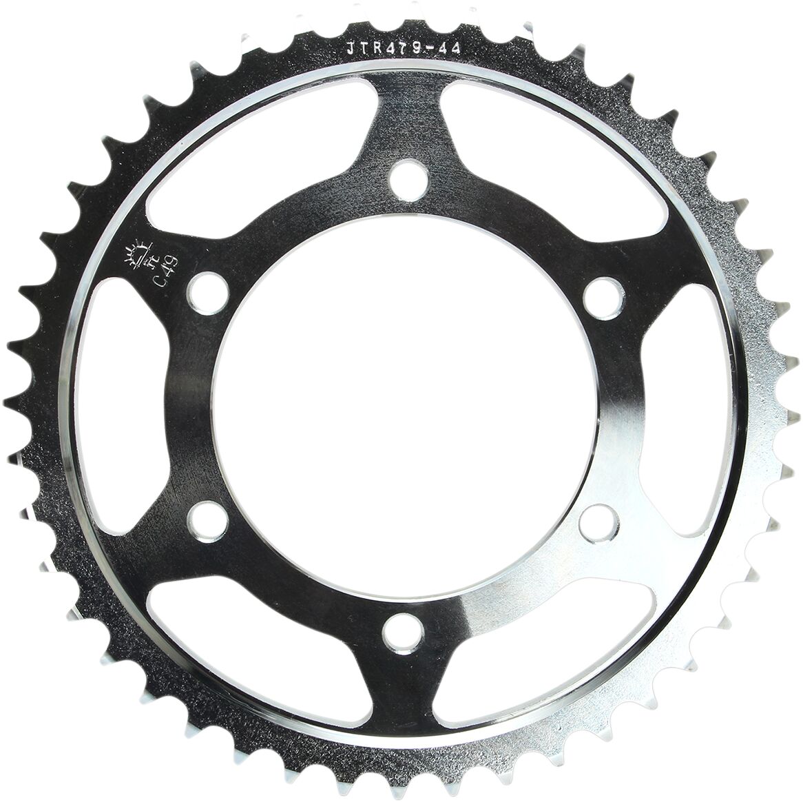 JTR479.44 REAR REPLACEMENT SPROCKET 44 TEETH 530 PITCH NATURAL STEEL
