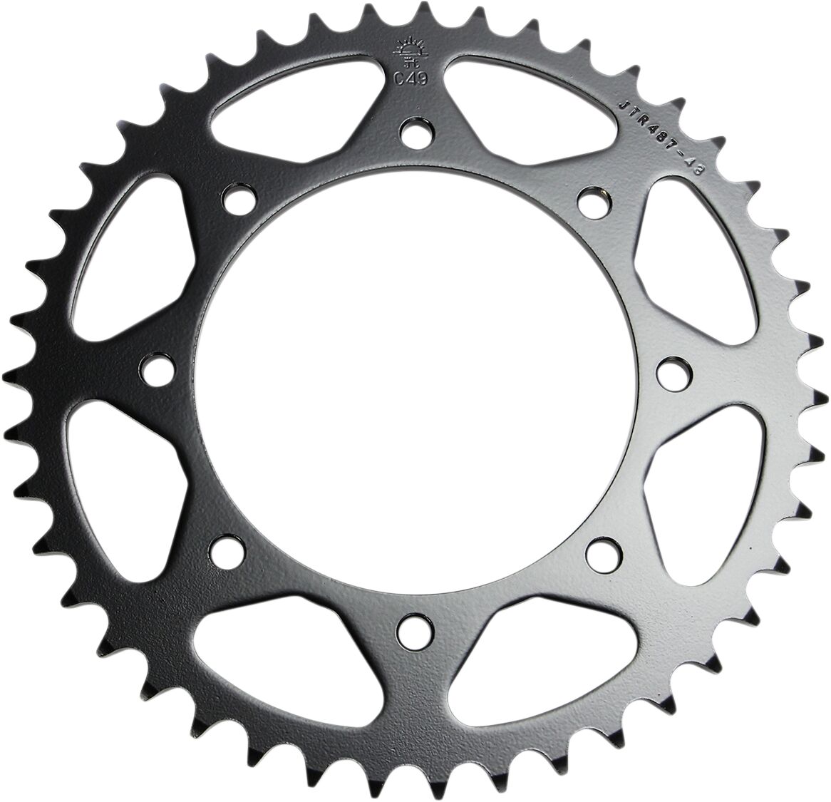 JTR487.43 REAR REPLACEMENT SPROCKET 43 TEETH 520 PITCH NATURAL STEEL