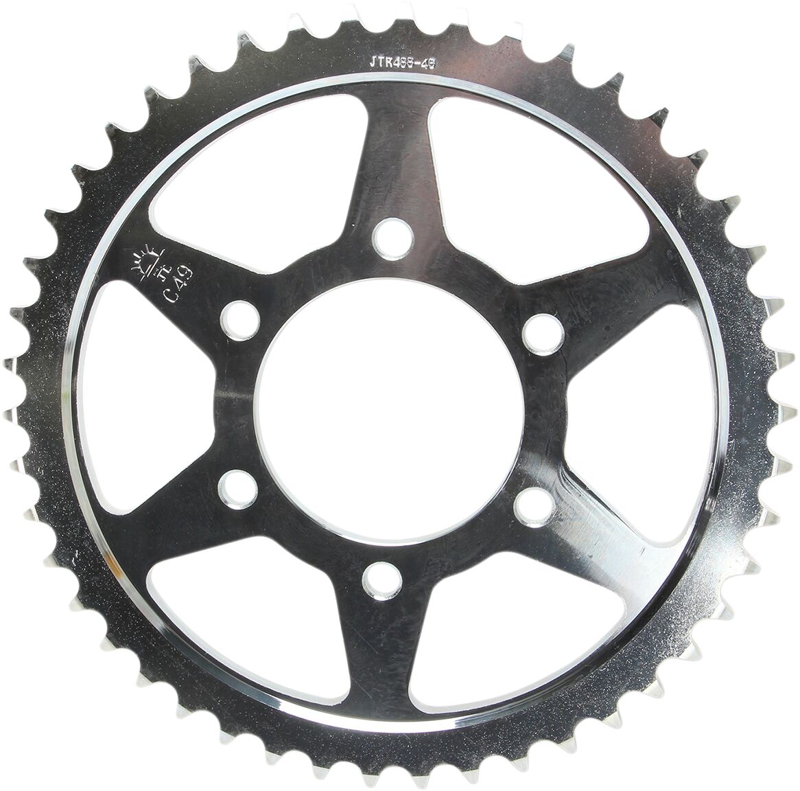 JTR488.46 REAR REPLACEMENT SPROCKET 46 TEETH 530 PITCH NATURAL STEEL
