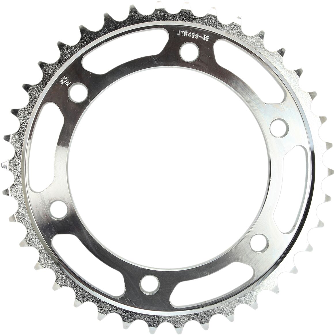 JTR499.38 REAR REPLACEMENT SPROCKET 38 TEETH 530 PITCH NATURAL STEEL