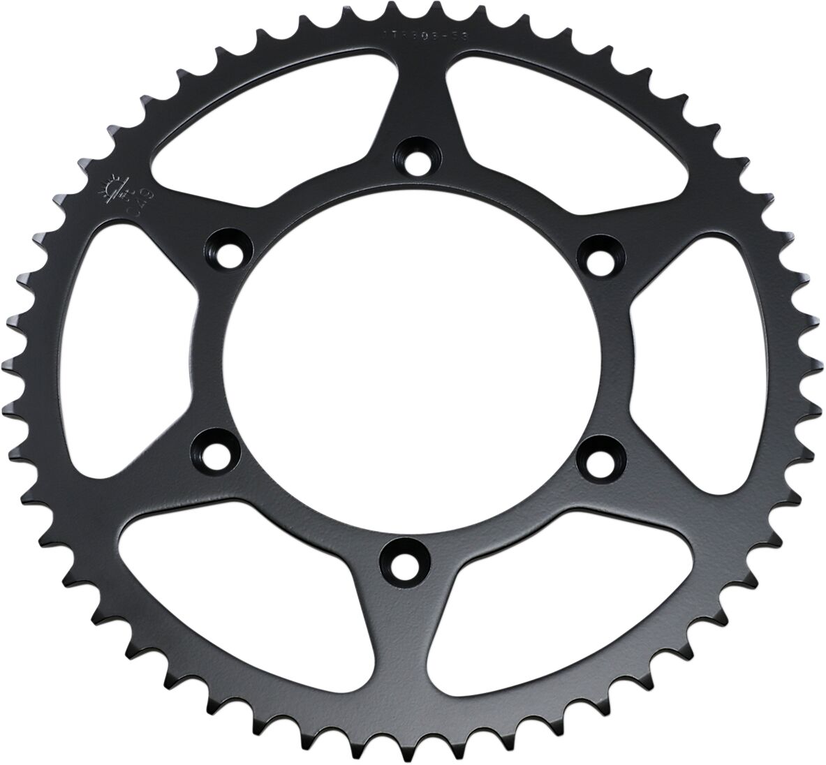 JTR808.53 REAR REPLACEMENT SPROCKET 53 TEETH 520 PITCH NATURAL C49 HIGH CARBON STEEL
