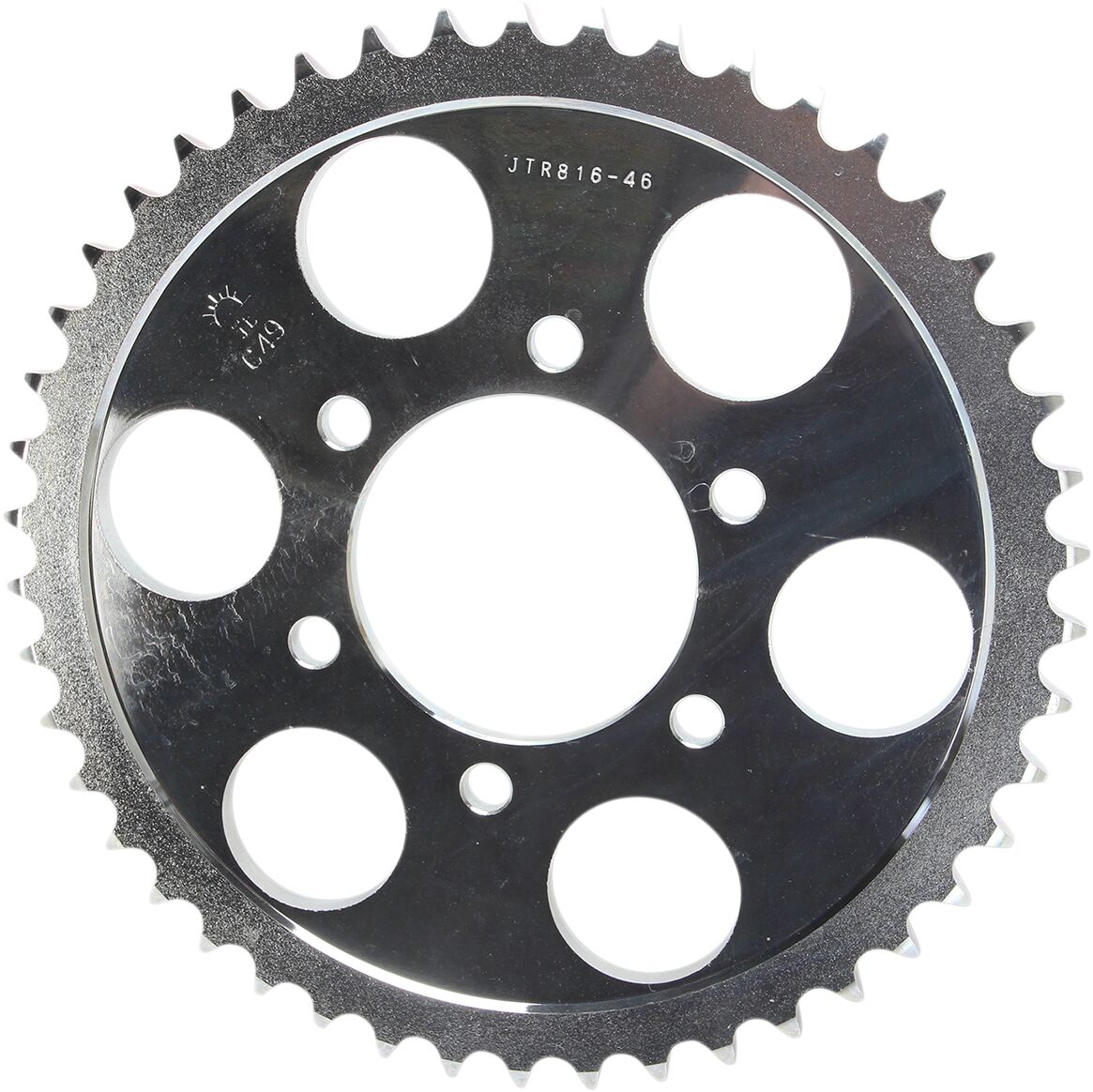 JTR816.46 REAR REPLACEMENT SPROCKET 46 TEETH 530 PITCH NATURAL STEEL