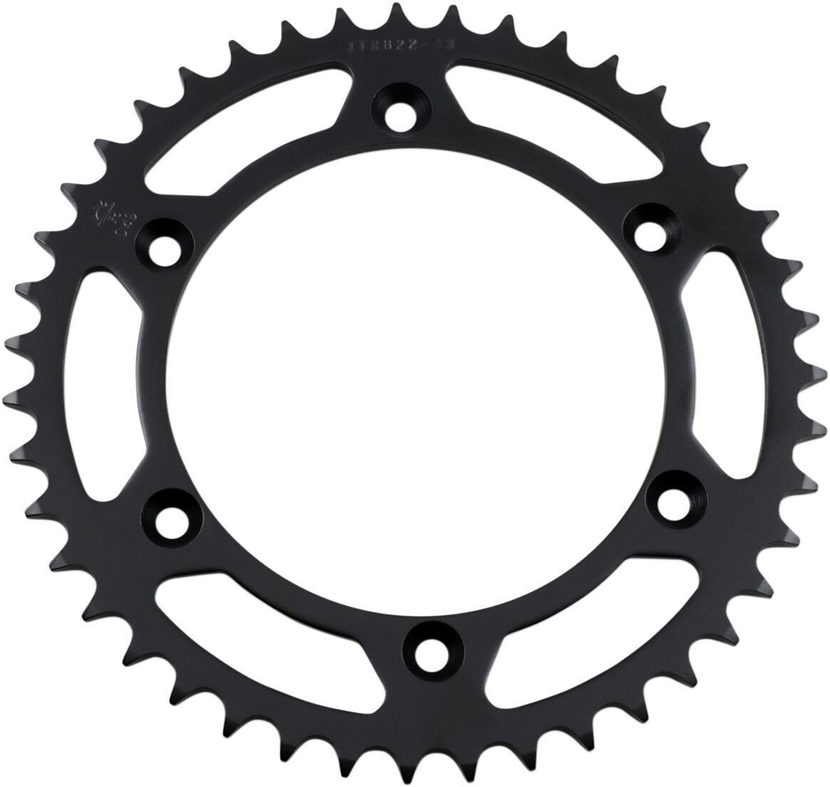 JTR822.43 REAR REPLACEMENT SPROCKET 43 TEETH 520 PITCH NATURAL STEEL