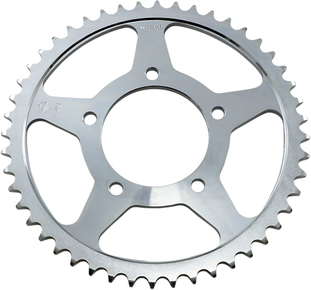 JTR829.48 REAR REPLACEMENT SPROCKET 48 TEETH 530 PITCH NATURAL STEEL
