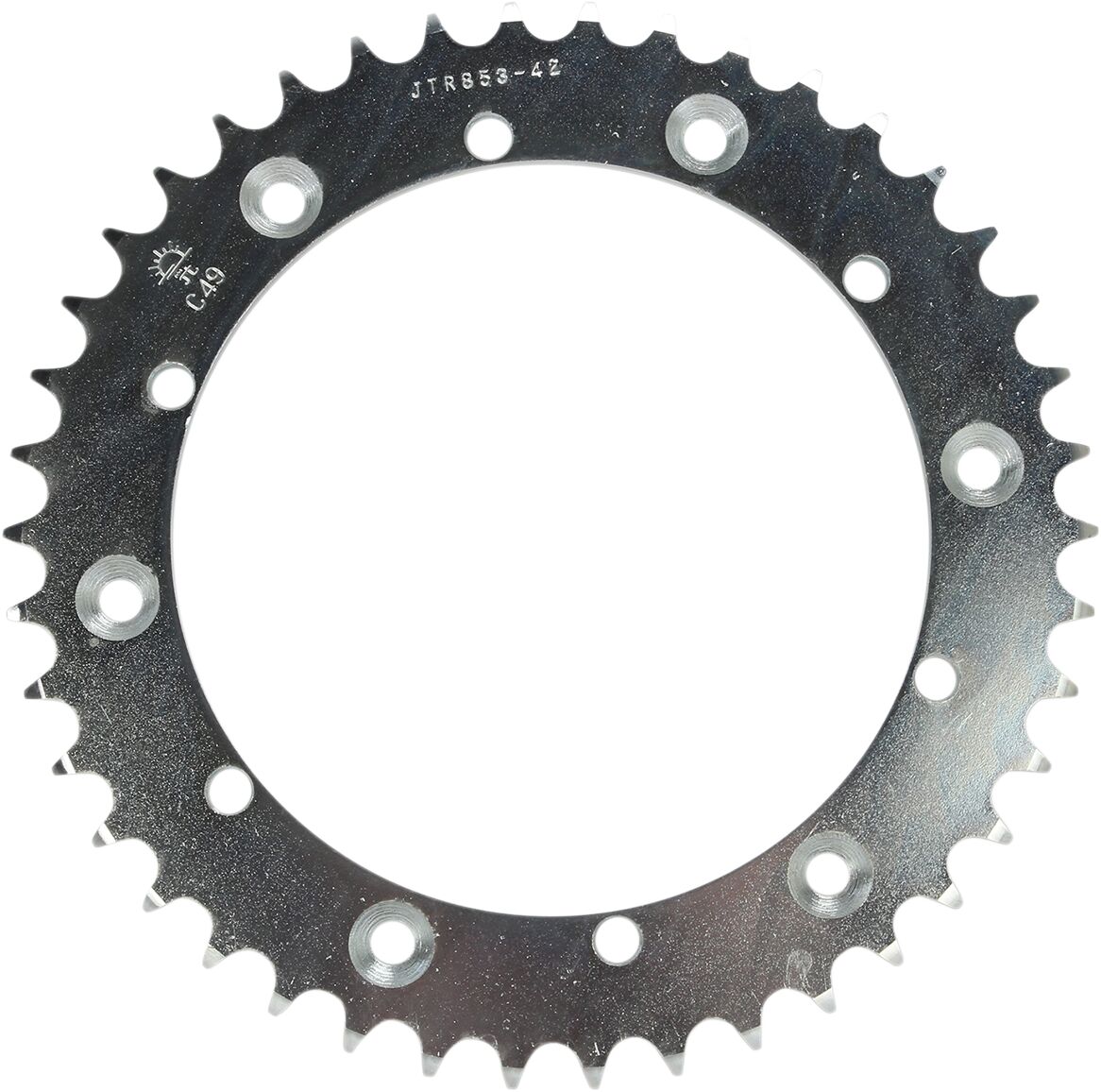 JTR853.42 REAR REPLACEMENT SPROCKET 42 TEETH 520 PITCH NATURAL STEEL