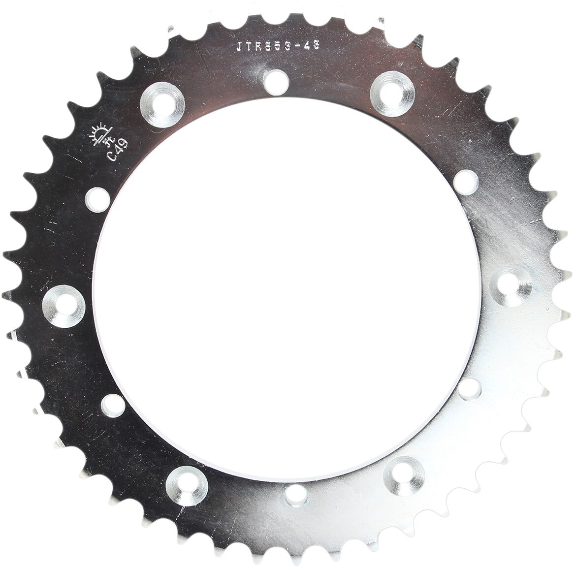 JTR853.43 REAR REPLACEMENT SPROCKET 43 TEETH 520 PITCH NATURAL STEEL