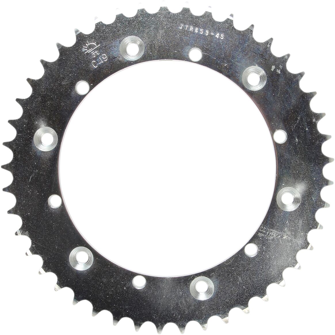 JTR853.45 REAR REPLACEMENT SPROCKET 45 TEETH 520 PITCH NATURAL STEEL