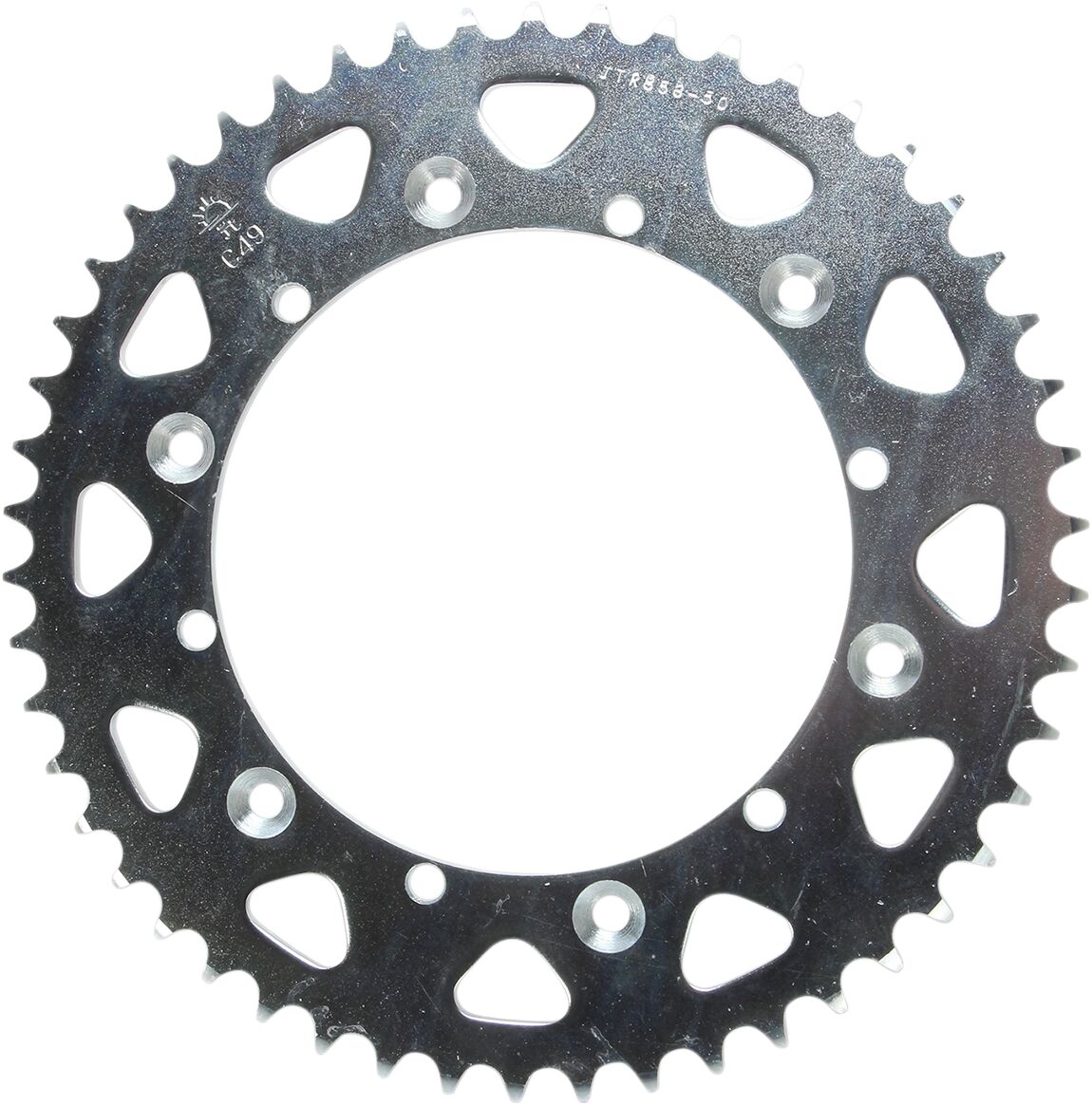 JTR853.50 REAR REPLACEMENT SPROCKET 50 TEETH 520 PITCH NATURAL STEEL