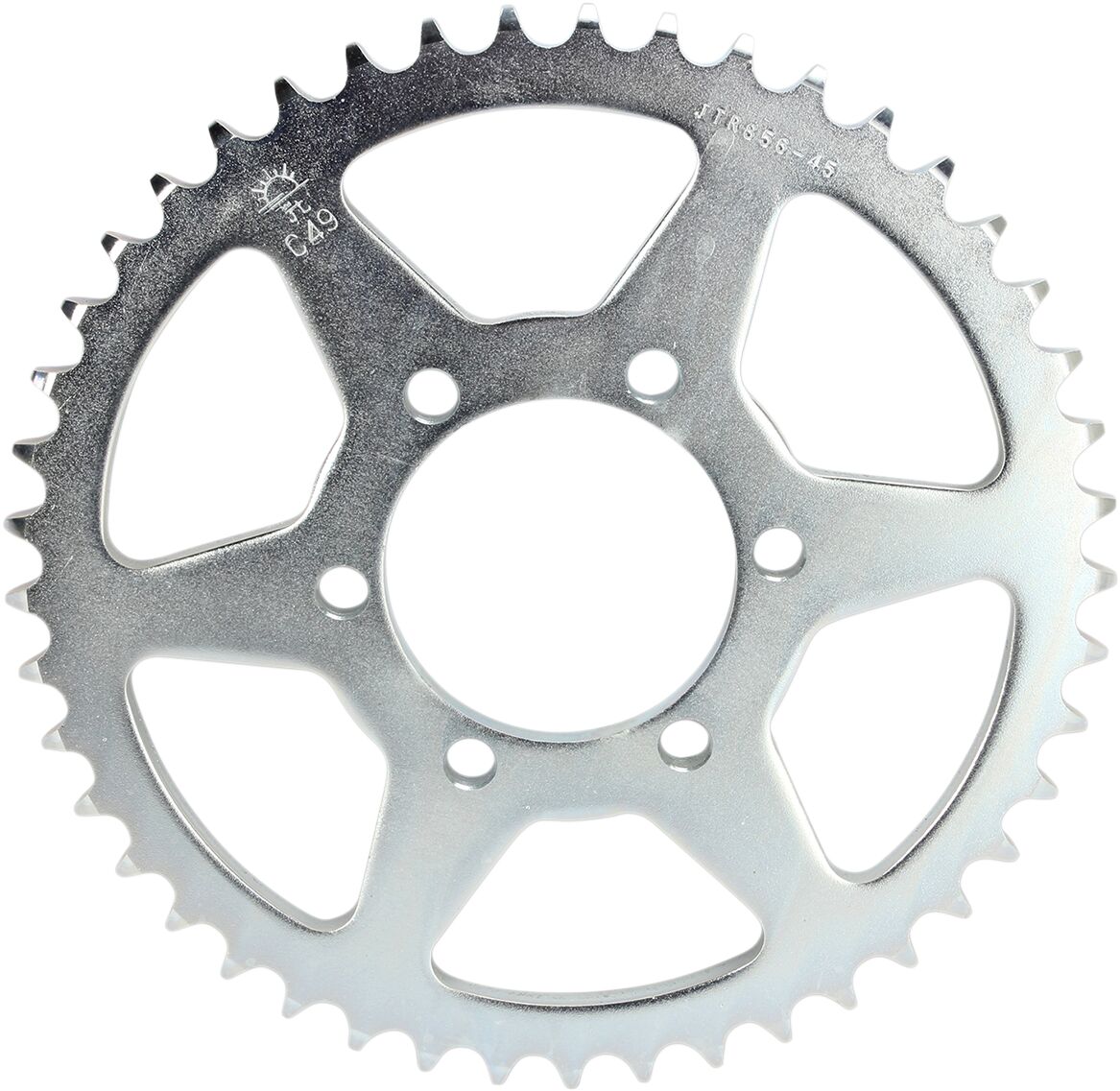 JTR856.45 REAR REPLACEMENT SPROCKET 45 TEETH 530 PITCH NATURAL STEEL