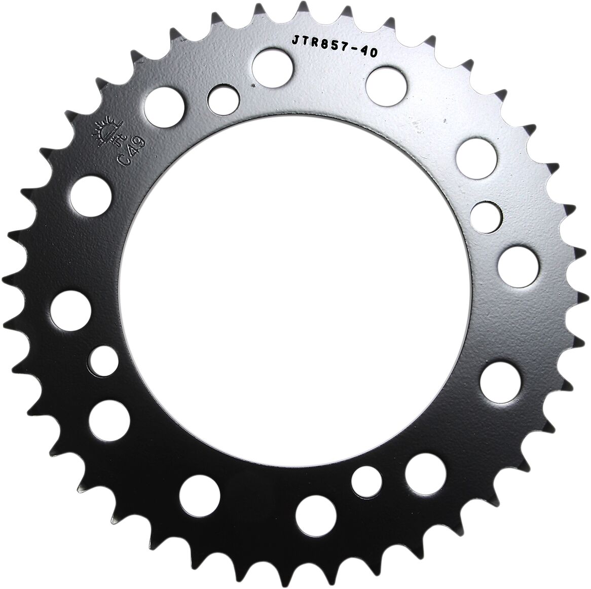 JTR857.40 REAR REPLACEMENT SPROCKET 40 TEETH 520 PITCH NATURAL STEEL