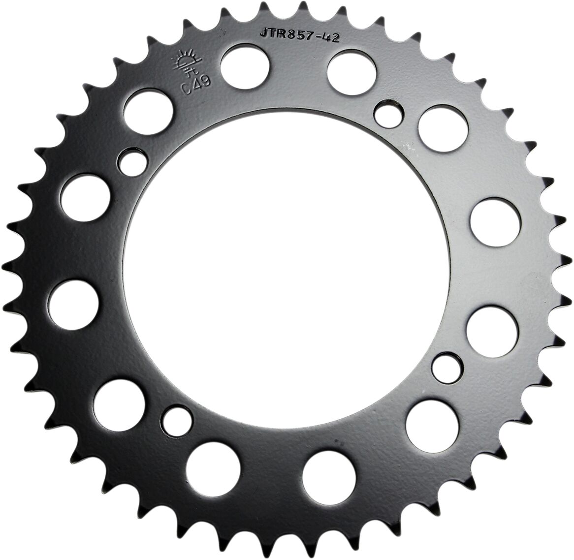 JTR857.42 REAR REPLACEMENT SPROCKET 42 TEETH 520 PITCH NATURAL STEEL