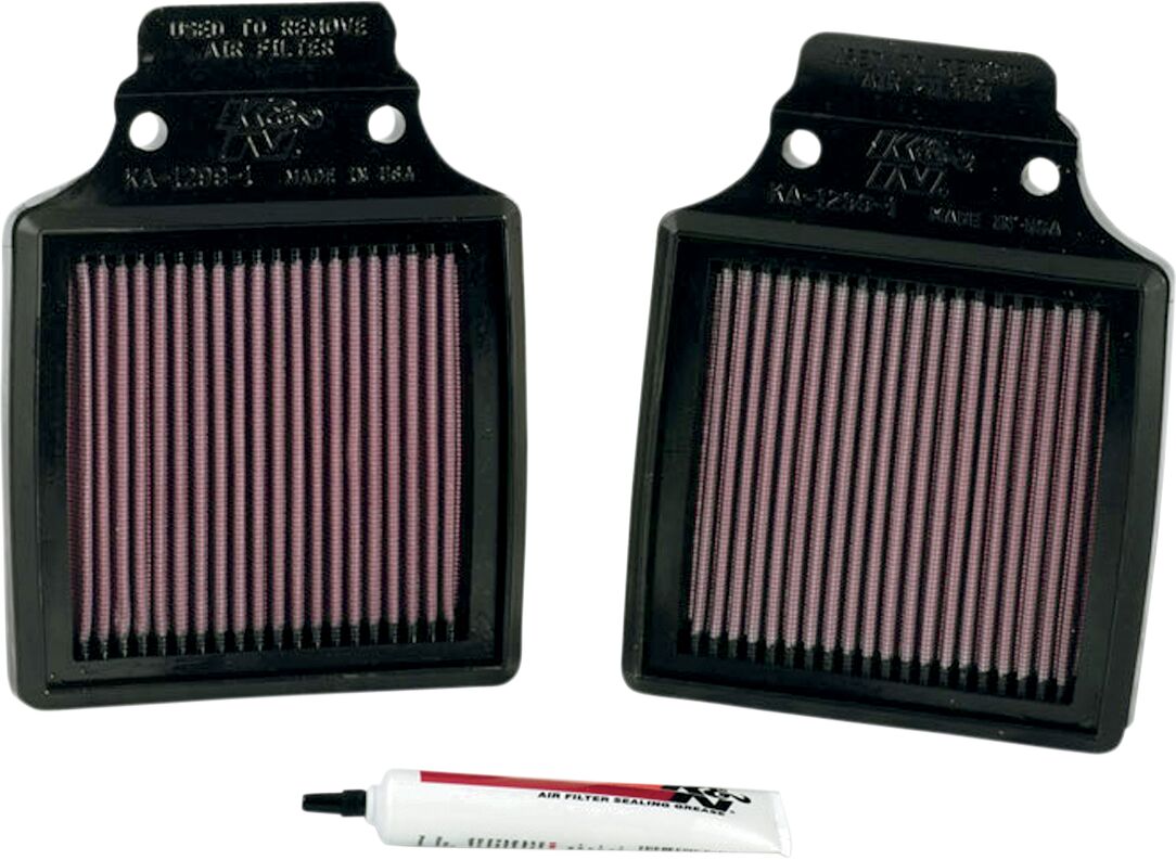 AIR FILTER REPLACEMENT KIT (2 INCLUDED) KAWASAKI ZX12R 00-06