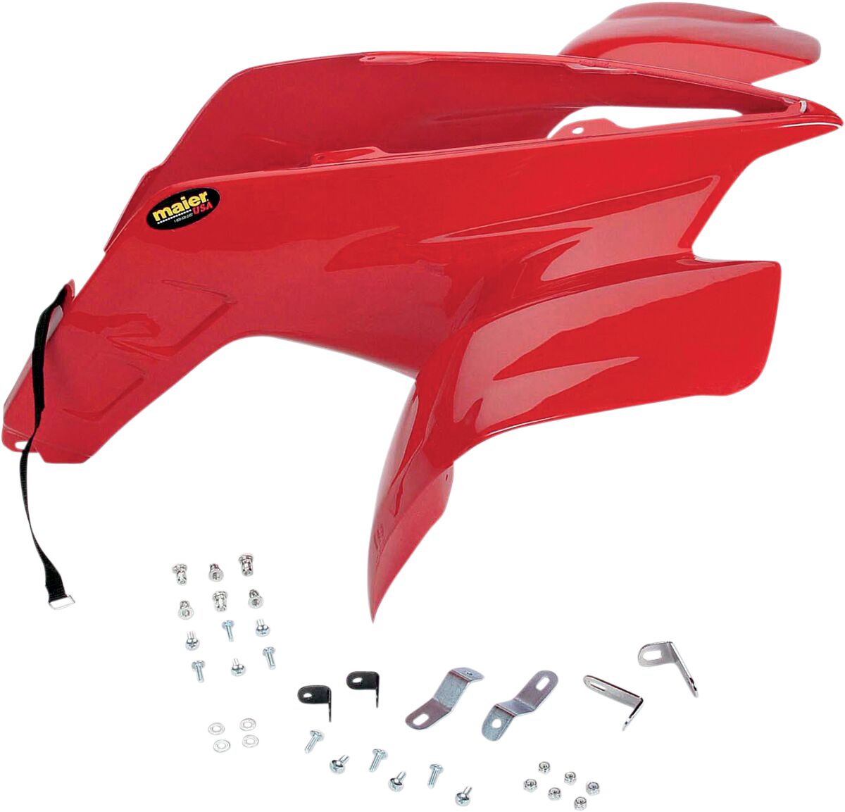 ATV FENDER-FRONT(PR), RED