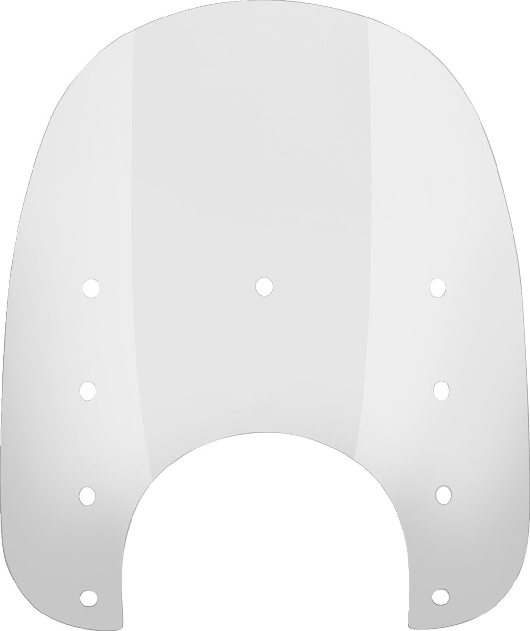 WINDSHIELD REPLACEMENT PLASTIC MEMPHIS SLIM 15" CLEAR