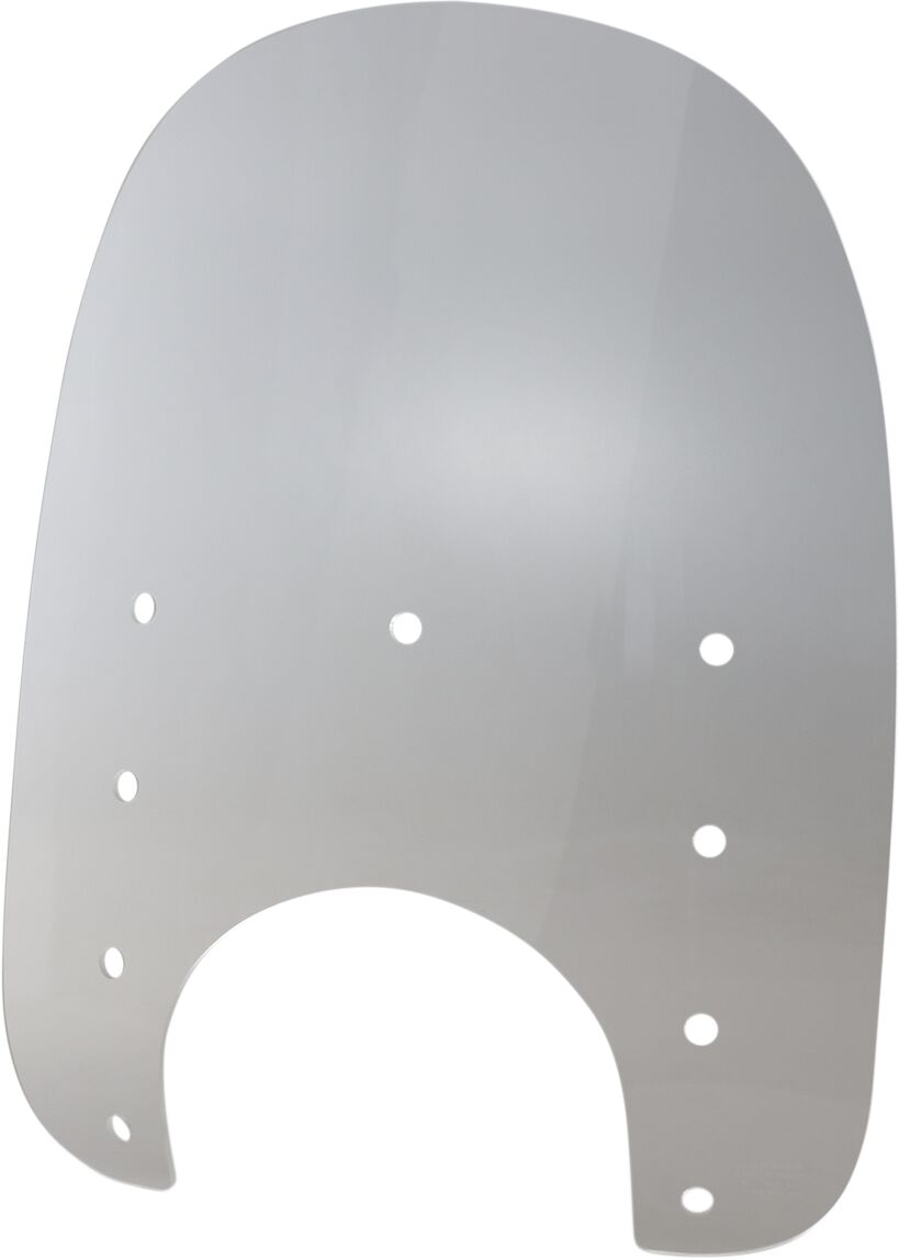 WINDSHIELD REPLACEMENT PLASTIC MEMPHIS SLIM 17" CLEAR