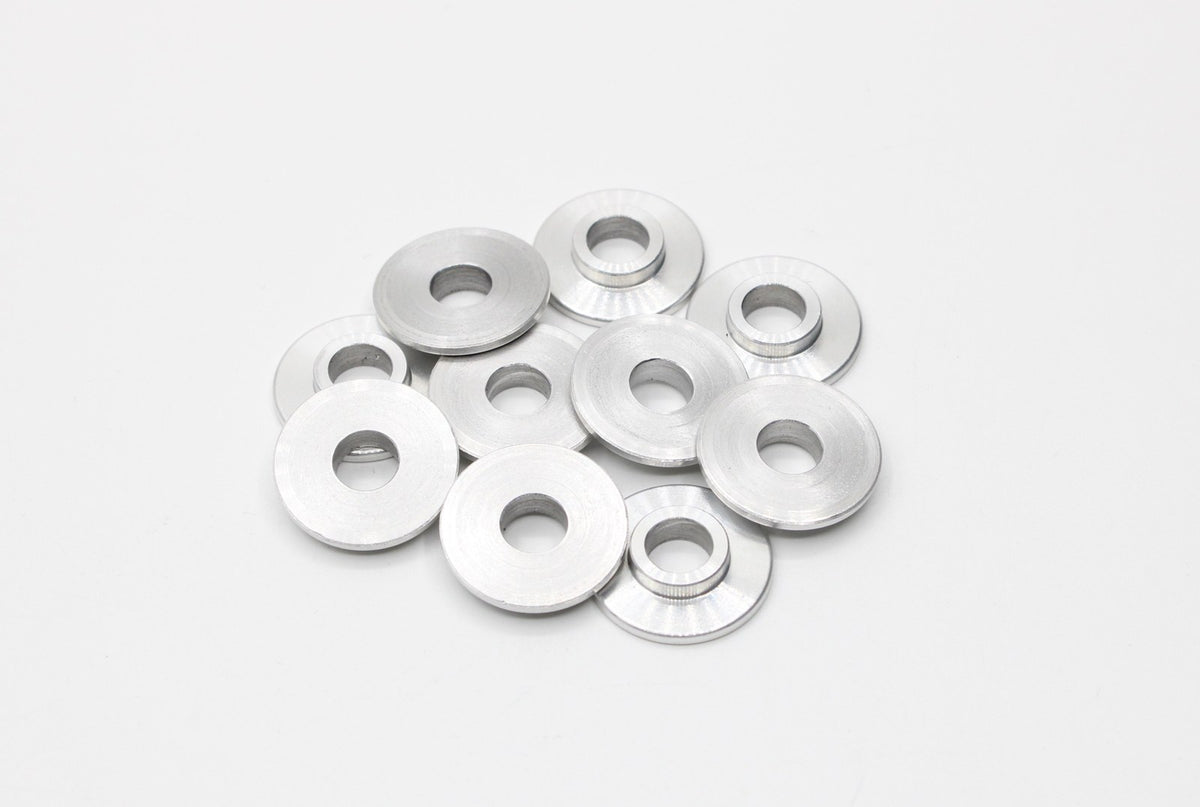 Set of fairing washers