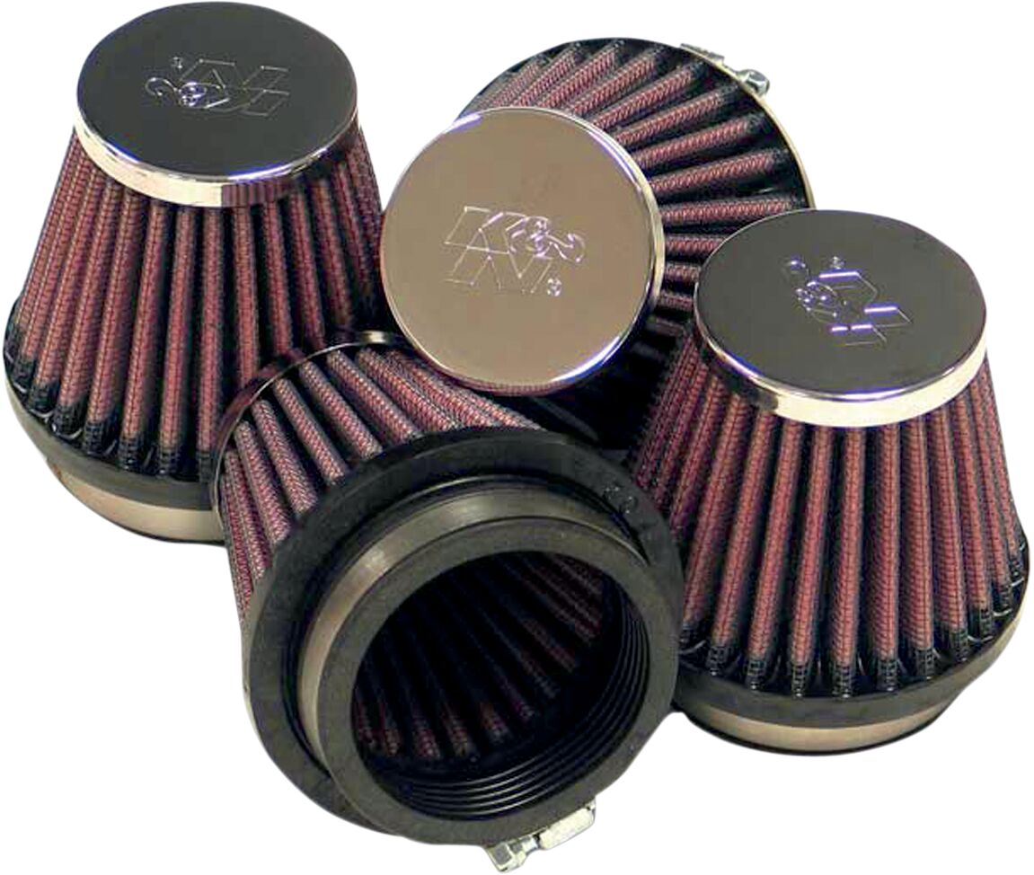 UNIVERSAL AIR FILTER ROUND TAPERED 54MM (SET OF 4 FILTERS)