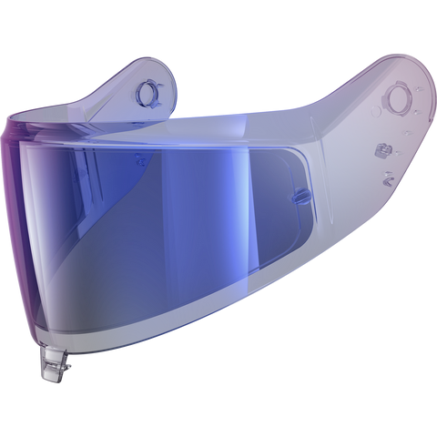 Visir – iridium, ridsefast, homologeret, blå
