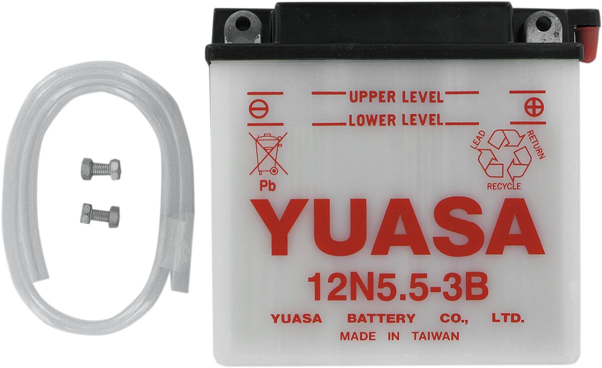 BATTERY CONVENTIONAL 12V 135 MM X 60 MM X 130 MM LEAD ACID REPLACEMENT CLEAR