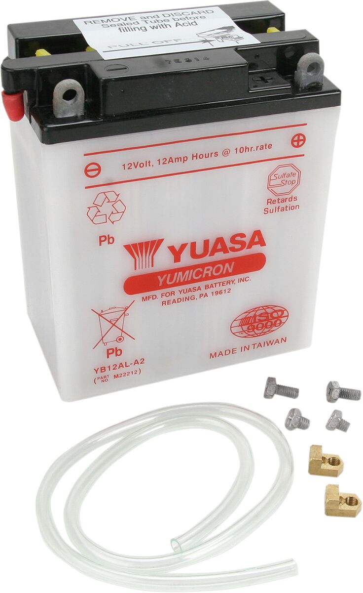 BATTERY YUMICRON 12V 134,62 MM X 78,74 MM X 160,02 MM CONVENTIONAL LEAD ACID REPLACEMENT CLEAR