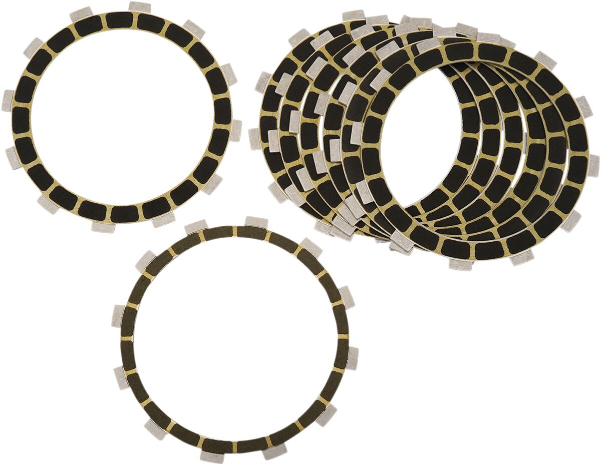 CLUTCH FRICTION PLATE KIT CARBON FIBER 8 PLATES
