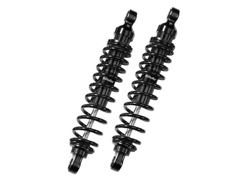 Twinshocks, justerbare: fjederforspænding, længde 346 mm, DARK EDITION