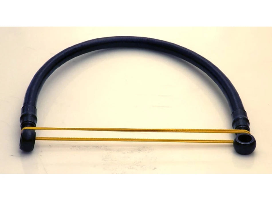 FLEXIB. TUBE FØ10+FØ10-90° L.400